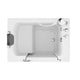 AZ2739RWS - ANZZI Coupe Series 27 in. x 39 in. Right Drain Quick Fill Walk-In Soaking Tub in White