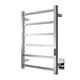 ANZZI Charles Series 6-Bar Stainless Steel Wall Mounted Electric Towel Warmer Rack