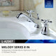 ANZZI Melody Series 8 in. Widespread 2-Handle Mid-Arc Bathroom Faucet