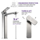 ANZZI Vibra Single Hole Single-Handle Bathroom Sink Faucet