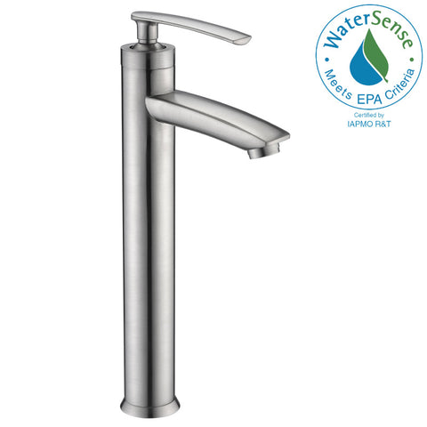 L-AZ073BN - ANZZI Fifth Single Hole Single-Handle Bathroom Faucet in Brushed Nickel