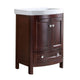 V-MRG008-24-X - ANZZI Montresor 24 in. W x 34 in. H Bathroom Vanity Set in Rich Walnut