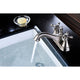 L-AZ006BN - ANZZI Major Series 4 in. Centerset 2-Handle Mid-Arc Bathroom Faucet in Brushed Nickel