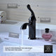 L-AZ009ORB - Arc Series Single Hole Single-Handle Low-Arc Bathroom Faucet in Oil Rubbed Bronze