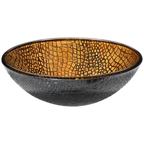 ANZZI Nile Series Vessel Sink in Rugged Hide