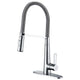 ANZZI Apollo Single Handle Pull-Down Sprayer Kitchen Faucet