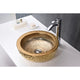 LS-AZ179 - ANZZI Regalia Series Vessel Sink in Speckled Gold