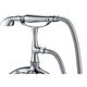 ANZZI Tugela 3-Handle Claw Foot Tub Faucet with Hand Shower