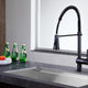 Carriage Single-Handle Standard Kitchen Faucet in Oil Rubbed Bronze