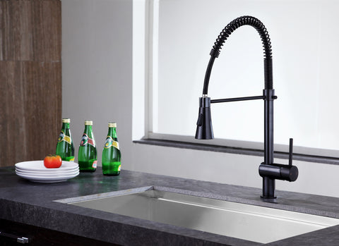 Carriage Single-Handle Standard Kitchen Faucet in Oil Rubbed Bronze