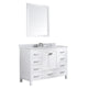 V-CHG011-48 - ANZZI Chateau 48 in. W x 36 in. H Bathroom Bath Vanity Set in Rich White