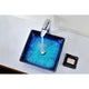 S128 - ANZZI Kuku Series Deco-Glass Vessel Sink in Blazing Blue