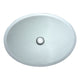 ANZZI Egret Series Deco-Glass Vessel Sink in White