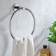 ANZZI Caster Towel Ring, RHINO ALLOY Certified Stainless Steel & Zinc, Scratch Resistant Surface, 5 lb. Capacity, Multiple Finishes