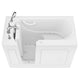 AZB2653LWA - ANZZI Value Series 26 in. x 53 in. Left Drain Quick Fill Walk-In Air Tub in White