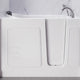 ANZZI 53 - 60 in. x 26 in. Right Drain Soaking Walk-in Tub in White