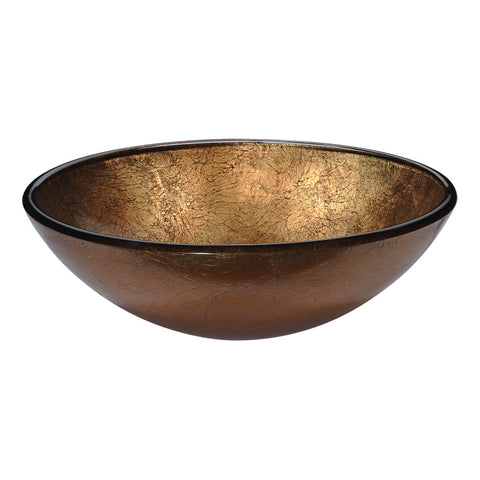 LS-AZ293 - ANZZI Posh Series Deco-Glass Vessel Sink in Celestial Earth