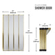 ANZZI 56-in. x 33-in. Accordion-Style Bathtub Shower Door