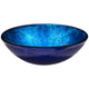 Arc Series Vessel Sink in Frosted Blue