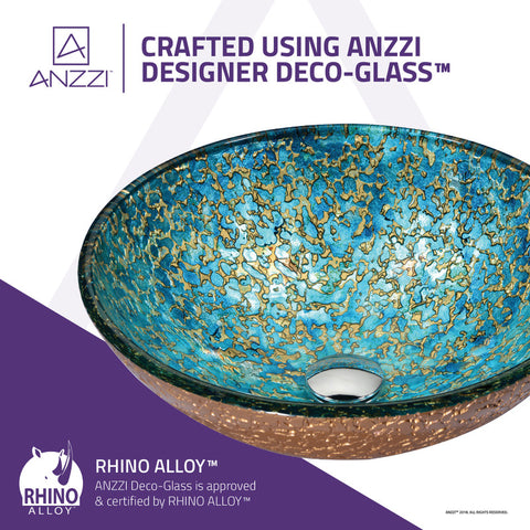 ANZZI Chrona Series Vessel Sink