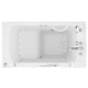 AZ2953WCARWA - ANZZI Coupe Series 29 in. x 53 in. Right Drain Wheelchair Access Walk-In Air Tub in White