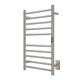 ANZZI Bali Series 10-Bar Stainless Steel Wall Mounted Towel Warmer