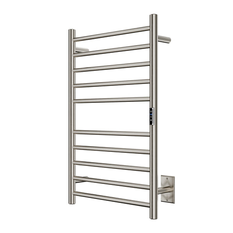 ANZZI Bali Series 10-Bar Stainless Steel Wall Mounted Towel Warmer