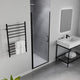 ANZZI Lancer 29 in. x 72 in. Semi-Frameless Shower Door with TSUNAMI GUARD