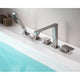 FR-AZ102BN - ANZZI Shore 3-Handle Deck-Mount Roman Tub Faucet with Handheld Sprayer in Brushed Nickel