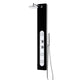 SP-AZ049 - ANZZI Lande Series 56 in. Full Body Shower Panel System with Heavy Rain Shower and Body Jets and Spray Wand in Black