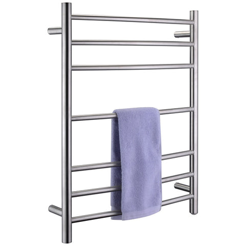 ANZZI Gown 7-Bar Stainless Steel Wall Mounted Towel Warmer