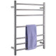 Gown 7-Bar Electric Towel Warmer in Brushed Nickel