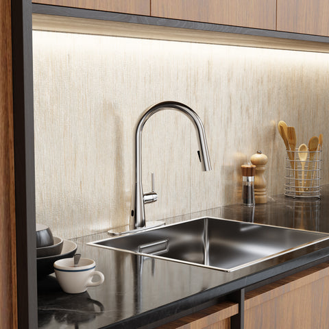 Adela Series Modern Touchless Pull-Down Kitchen Faucet
