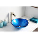 ANZZI Crow Series Vessel Sink in Lustrous Blue