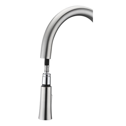 ANZZI Orbital Single Handle Pull-Down Sprayer Kitchen Faucet