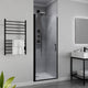 ANZZI Lancer 29 in. x 72 in. Semi-Frameless Shower Door with TSUNAMI GUARD