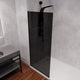 ANZZI Veil Series 74 in. by 34 in. Frameless Glass Shower Screen Shower Door