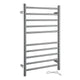 TW-AZ075BN - ANZZI Bali Series 10-Bar Stainless Steel Wall Mounted Towel Warmer in Brushed Nickel