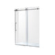 ANZZI Leon Series 60 in. by 76 in. Frameless Sliding Shower Door with Handle