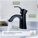 L-AZ012ORB - Alto Series Single Hole Single-Handle Mid-Arc Bathroom Faucet in Oil Rubbed Bronze