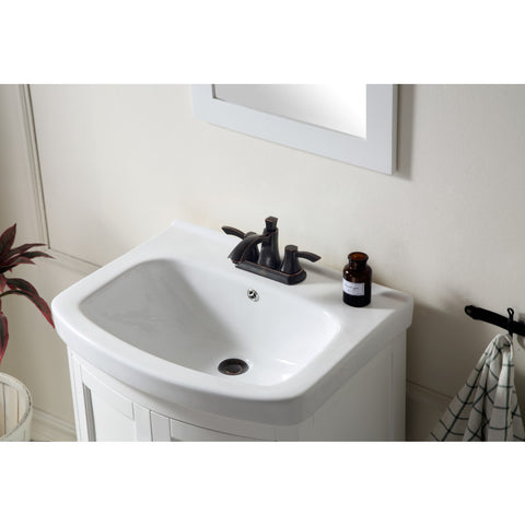 ANZZI Montresor 24 in. W x 34 in. H Bathroom Vanity Set