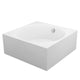 FT-AZ599 - ANZZI Abyss 59" Freestanding Bathtub in White