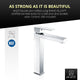 ANZZI Enti Series Single Hole Single-Handle Vessel Bathroom Faucet