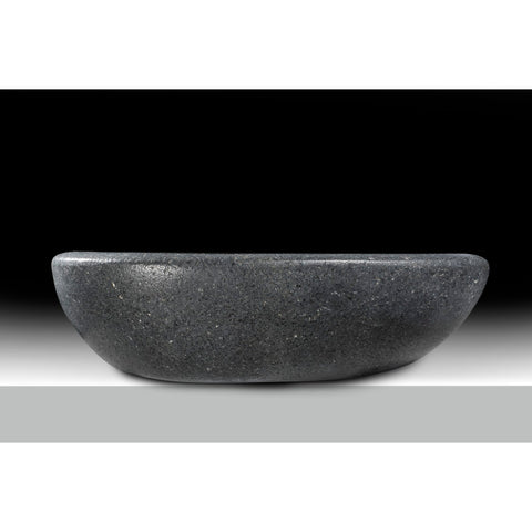 ANZZI Opal Peak Vessel Sink in Desert Black