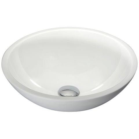 LS-AZ8091 - ANZZI Warika Series Vessel Sink in White