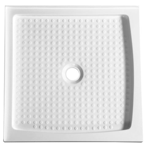 ANZZI Series 36 in. x 36 in. Shower Base in White