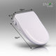 Smart Bidet Seat with Auto Lid, Heated, Warm Water, Air Dryer, Self Cleaning, Lady Wash, Deodorizer, and Classic Remote