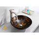 ANZZI Tuasavi Series Vessel Sink in Molten Gold