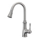 KF-AZ1131BN - ANZZI Luna Single Handle Pull-Down Sprayer Kitchen Faucet in Brushed Nickel