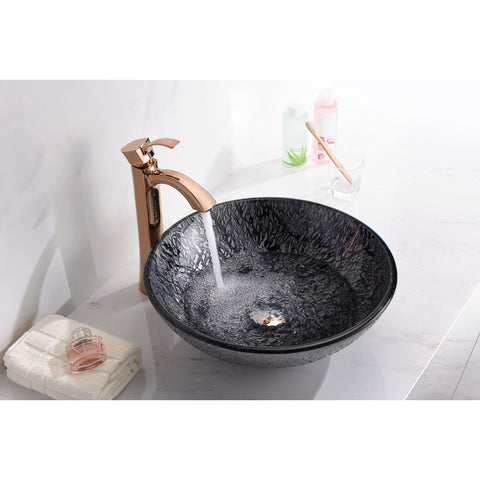 LS-AZ207 - ANZZI Arc Series Vessel Sink in Arctic Sheer